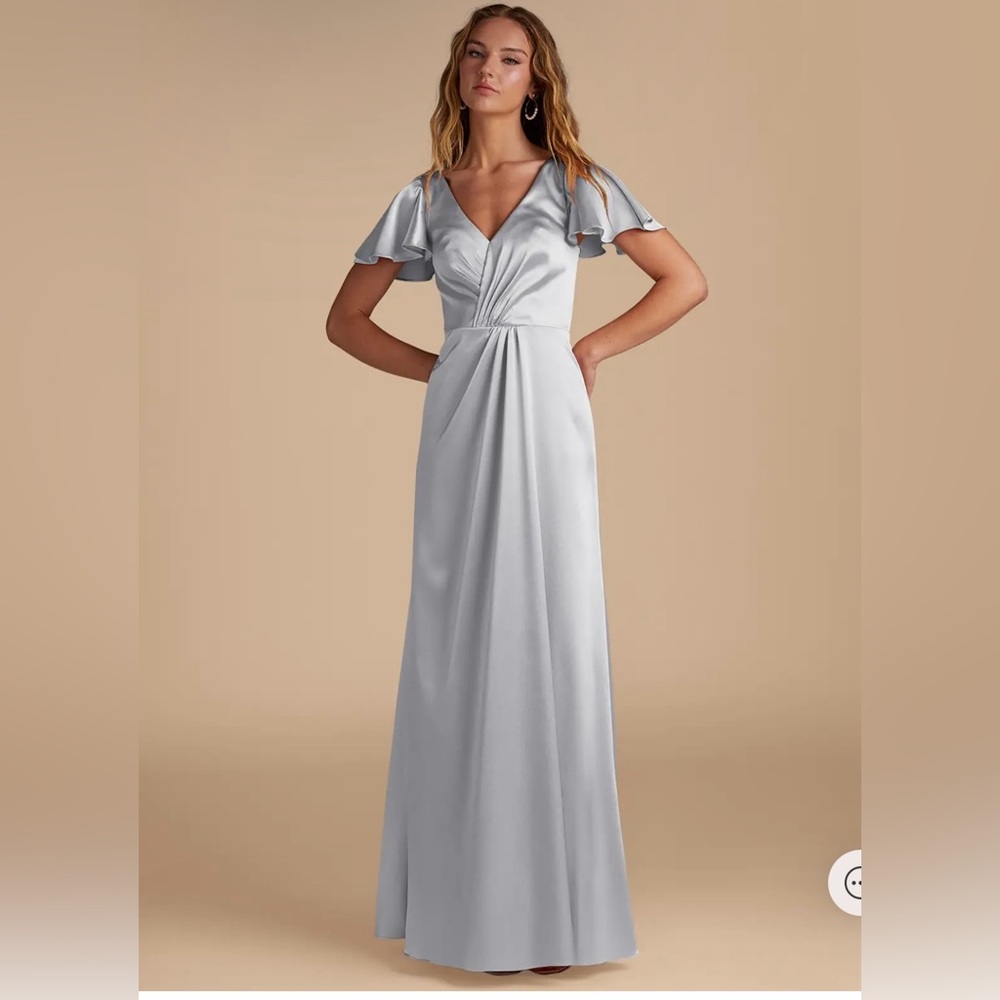 Silver Bridesmaids Dress